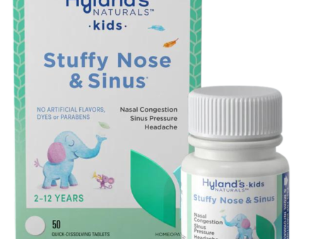 Hyland s Kids Stuffy Nose & Sinus Tablets 50ct Discount