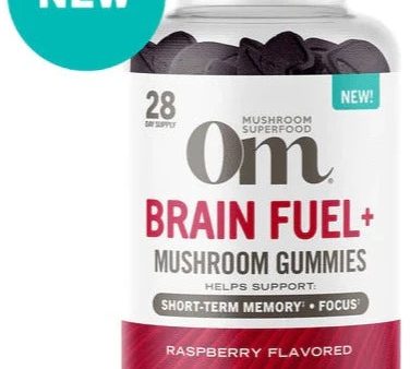 Om Mushroom Brain Fuel Gummies Organic 56ct For Discount