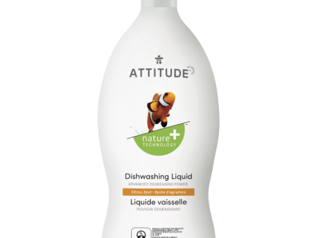 Attitude Citrus Zest Dishwashing Liquid 23.7oz Cheap