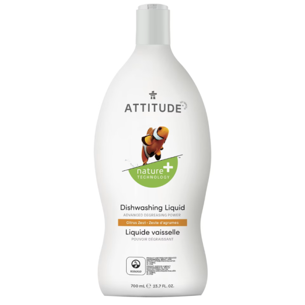 Attitude Citrus Zest Dishwashing Liquid 23.7oz Cheap