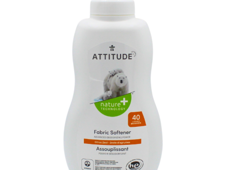 Attitude Citrus Zest Fabric Softener 33.8oz Supply