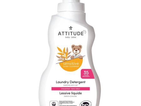 Attitude Baby Sensitive Laundry Detergent Unscented 33.8oz Hot on Sale