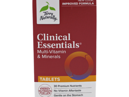 Terry Naturally Clinical Essentials Multi-Vitamin & Minerals Tablets 60ct on Sale