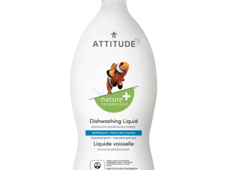 Attitude Wildflower Dishwashing Liquid 23.7oz For Sale