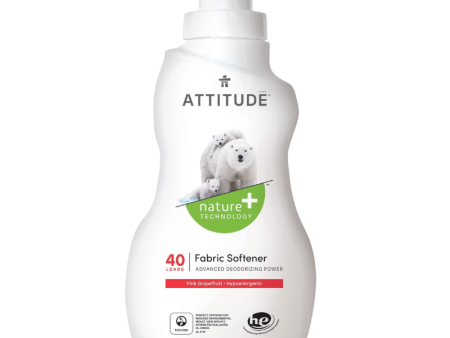 Attitude Pink Grapefruit Fabric Softener 33.8oz For Sale