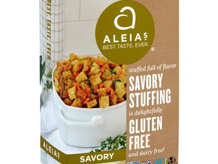 Aleia s Gluten Free Stuffing Savory 10oz Fashion