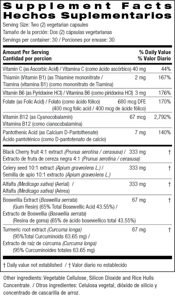 Bio Nutrition Urilow (Uric Acid Balance*) 60ct on Sale