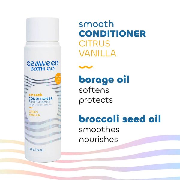 Seaweed Bath Co Smooth Citrus Vanilla Conditioner 12oz Fashion