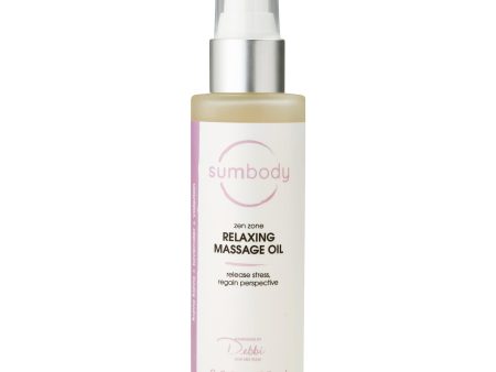 Zen Zone Relaxing Massage Oil by Sumbody Skincare For Sale