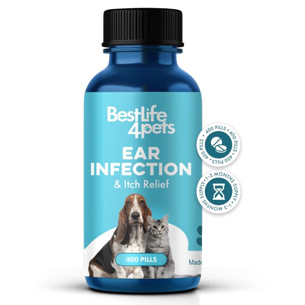 Ear Infection & Itch Relief for Dogs and Cats by BestLife4Pets For Sale