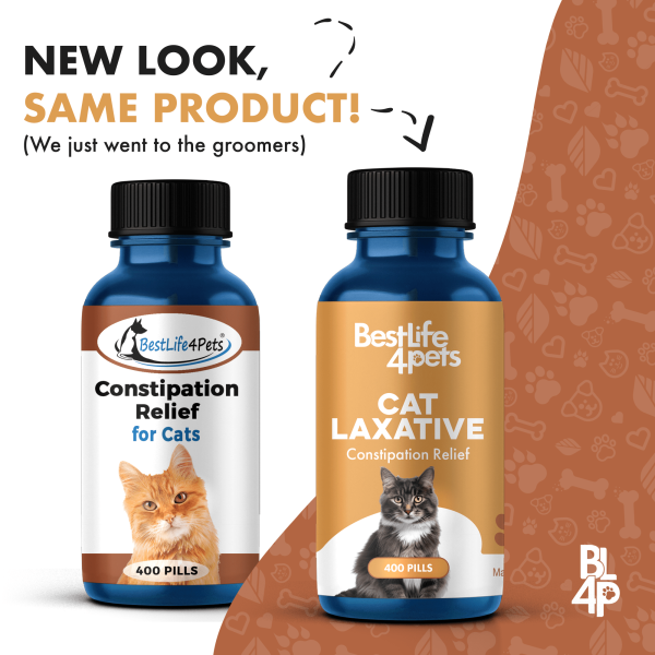 Natural Cat Laxative & Constipation Treatment by BestLife4Pets Discount