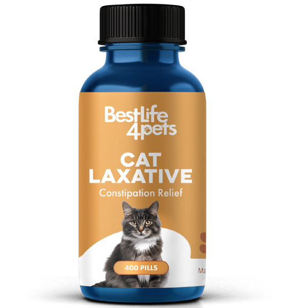 Natural Cat Laxative & Constipation Treatment by BestLife4Pets Discount