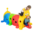 Climb and Crawl Caterpillar Tunnel Play Structure by Bintiva Online