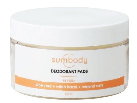 Be Fresh Deodorant Pads by Sumbody Skincare Online Sale