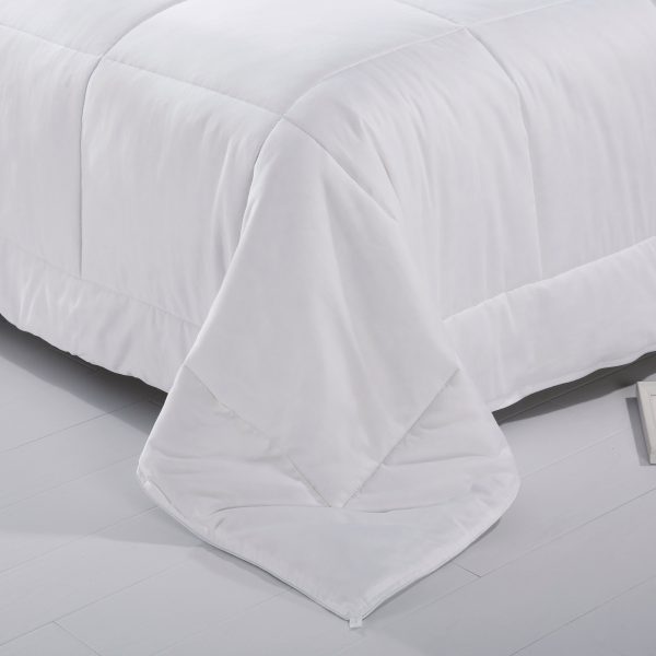 Cheer Collection Luxury Silk Comforter | 50% Natural Silk 50% Down Alternative Hypoallergenic Comforter and Duvet for All Seasons by Cheer Collection Online