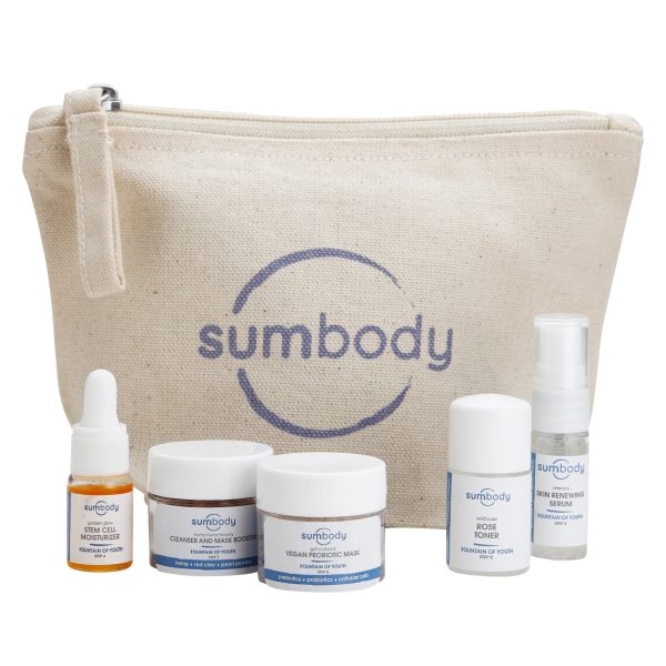 5 Steps to Perfect Skin Fountain of Youth Mini Kit by Sumbody Skincare Online Hot Sale