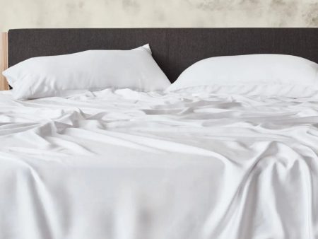 Airy CleanBamboo® Sateen+ Sheet Set by ettitude For Sale