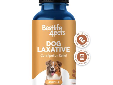 Natural Dog Laxative & Constipation Treatment by BestLife4Pets Online