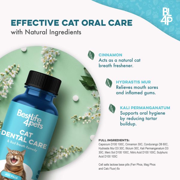 Cat Dental Care and Bad Breath Remedy by BestLife4Pets Cheap