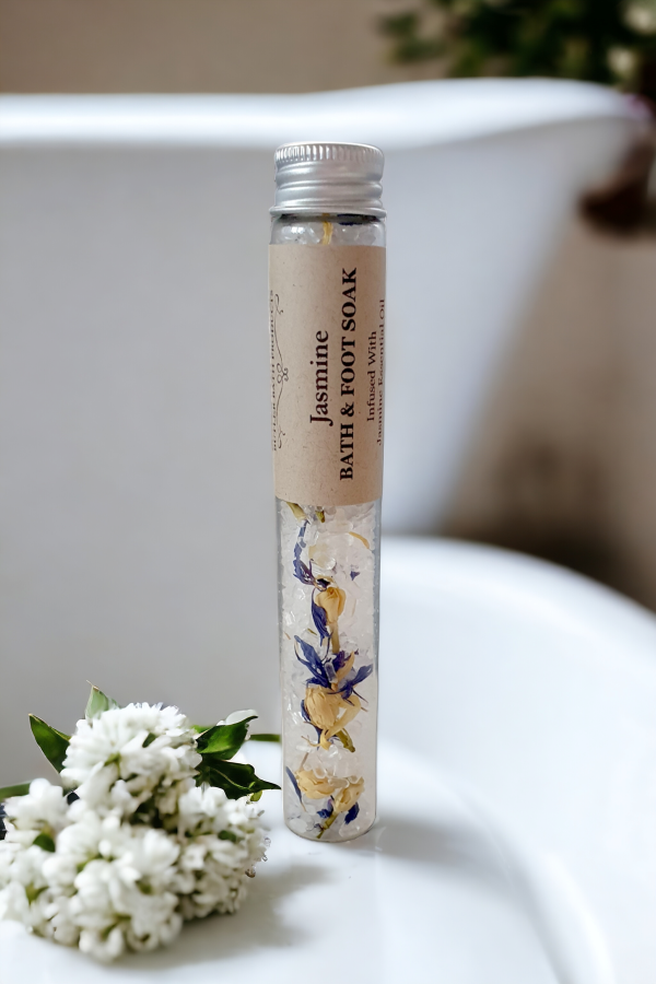 Bath salt soak test tubes: Lavender Discount