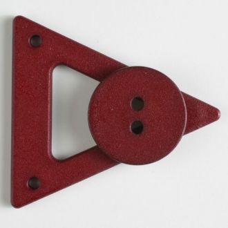 70mm Closure with Button - red on Sale