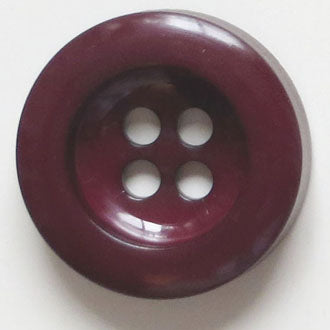 34mm 4-Hole Round Button - burgundy Fashion