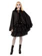 Black Gothic Cape Vampire Halloween Women s Online Sale