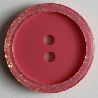 15mm 2-Hole Round Button - pink Online now