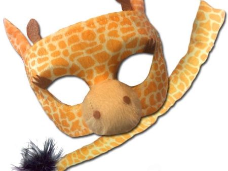 Giraffe Mask & Tail Children s Book Week Accessory Hot on Sale