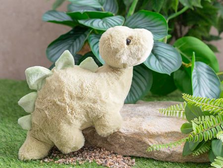 Bonnie Stegosaurus Dinosaur Plush Toy Olive Green Fashion