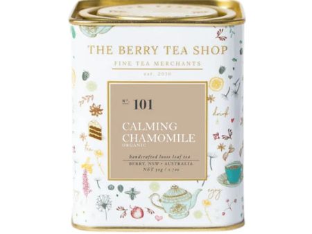 Calming Chamomile Organic Loose Leaf Tea The Berry Tea Shop on Sale