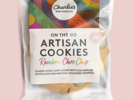 Artisan Rainbow Choc Chip Cookie Hot on Sale