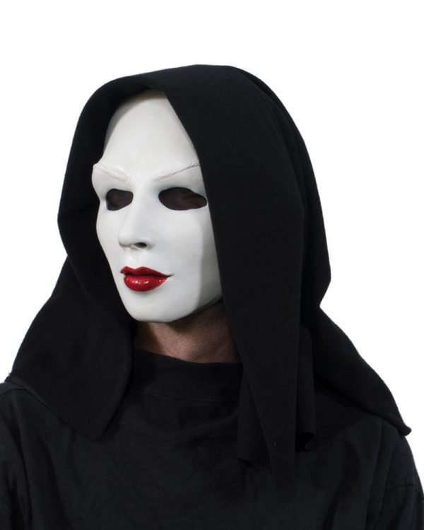 Evil Nun Latex Face Mask UV Glow Supply