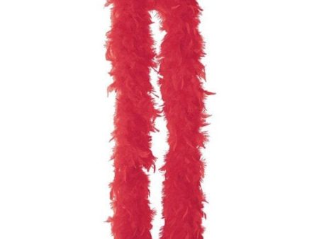 Feather Boa Red For Sale