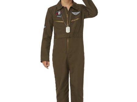 Top Gun Boys Maverick Costume For Discount