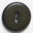 28mm 2-Hole Round Button - dark brown For Discount