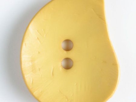 50mm 2-Hole Irregular Button - yellow Supply