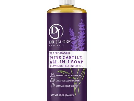 Lavender All in 1 Castile Soap by Dr. Jacobs Naturals For Discount