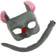 Mouse Mask & Tail Children s Book Week Accessory Fashion