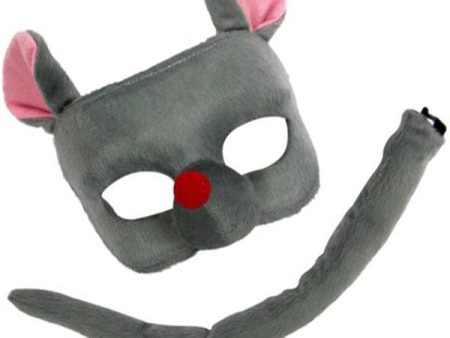 Mouse Mask & Tail Children s Book Week Accessory Fashion