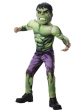 Hulk Deluxe Boys Costume on Sale