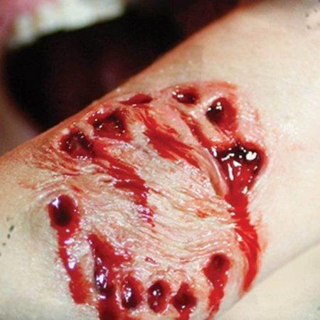 Animal Bite Fake Realistic Wound 3D FX Transfer Halloween Makeup Sale