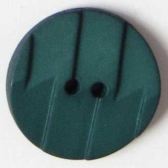 28mm 2-Hole Round Button - dark green For Sale