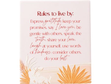 Desert Dunes Life Verse Ceramic Plaque Online