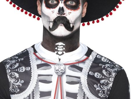 Day of the Dead Senor Bones Temporary Tattoo and Make Up Set Online Sale