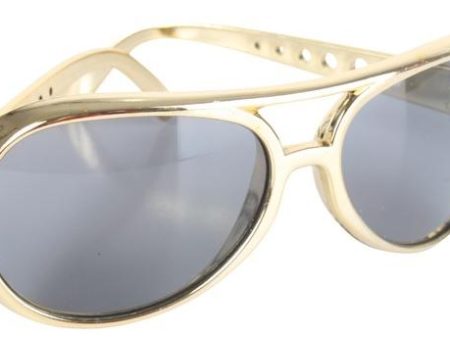 70 s Gold Rockstar Sunglasses Fashion