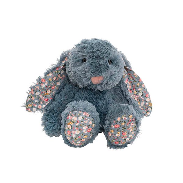 Bunny Petals Plush Soft Toy Teal Blue (40cmHT) For Cheap