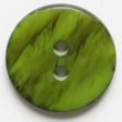 30mm 2-Hole Round Button - green Online Sale