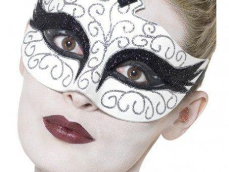 Swan Mask Gothic Masquerade Mask Fashion