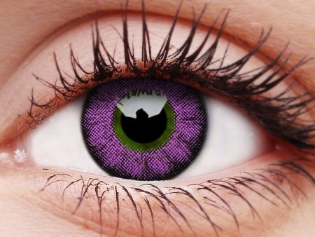 Ultra Violet Coloured Contact Lenses Supply